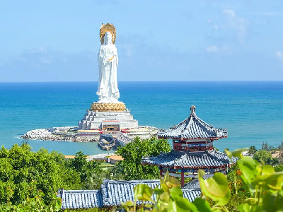 海南南山文化苑+天涯海角+分界洲島+海花島4天